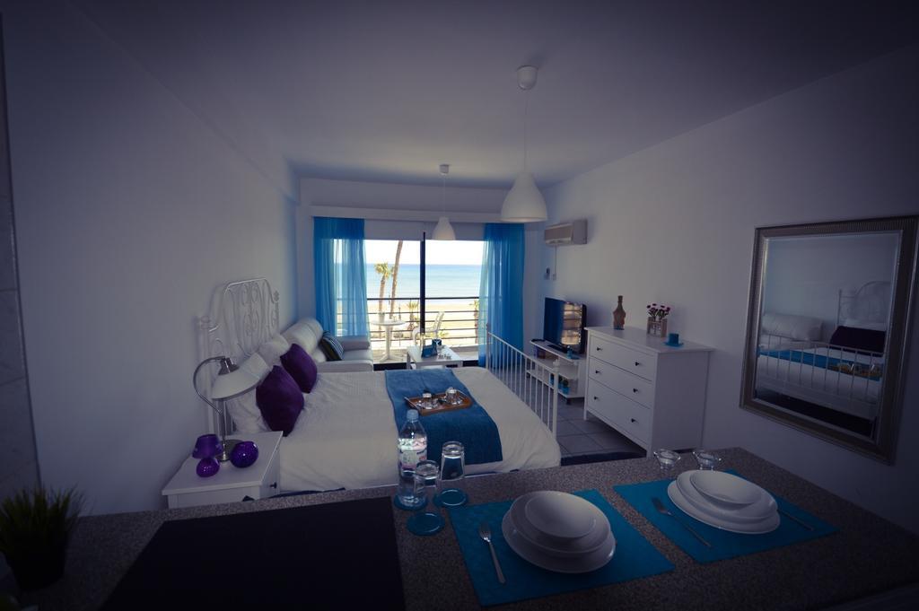 Krasas Beach Apartment Rentals Ларнака Номер фото